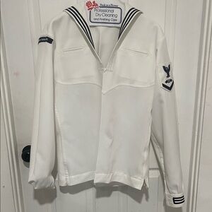 White Navy Uniform top